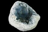 Sky Blue Celestine (Celestite) Geode Section - Madagascar #166505-2